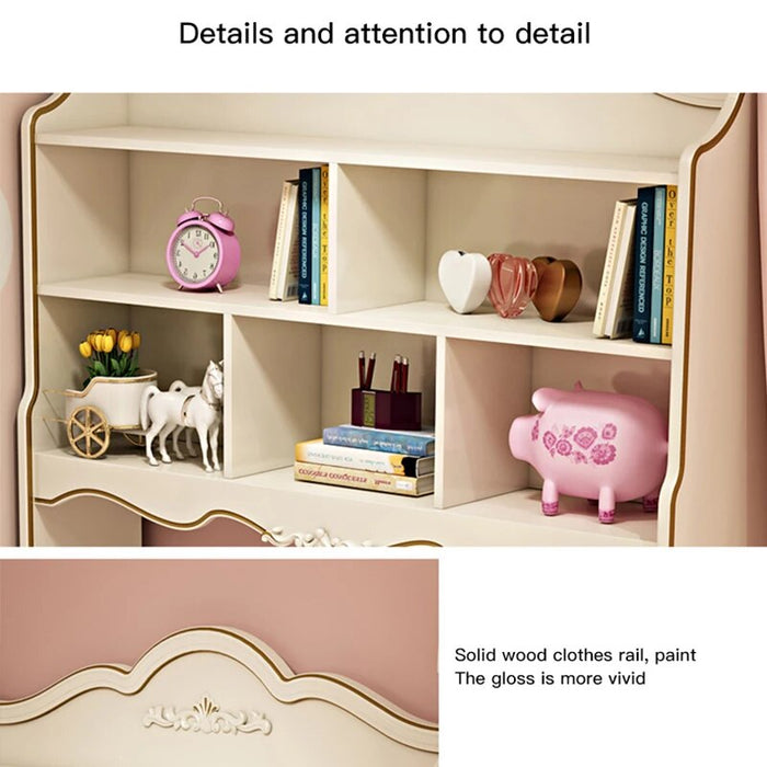 American Style Children Beds Bunk Solid Wood Luxury High Children Beds Space Saving Camas De Dormitorio Bedroom Furniture