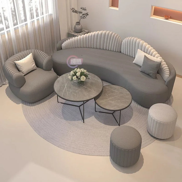 Simple modern living room small unit sofa