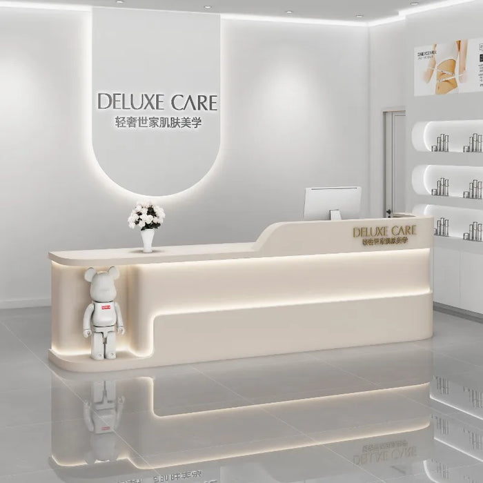 Register Modern Reception Desks Rostrum Hospital Front Counter Reception Desks Executive Bancone Reception Minimalist Furniture
