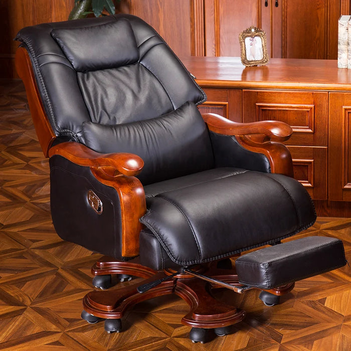 Leather Gamer Office Chairs Computer Recliner Nordic Office Chairs Executive Reading Modern Sedie Da Ufficio Furniture WSW30XP
