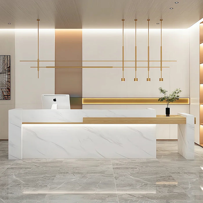 Store Modern Reception Desk Office Cashier Information Accessories Reception Desk Salon Lectern Comptoir De Caisse Bar Furniture