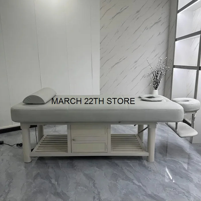 Face Electric Beauty Massage Beds Spa Adjust Knead Tattoo Massage Beds Therapy Metal Table De Massage Beauty Furniture BL50AM