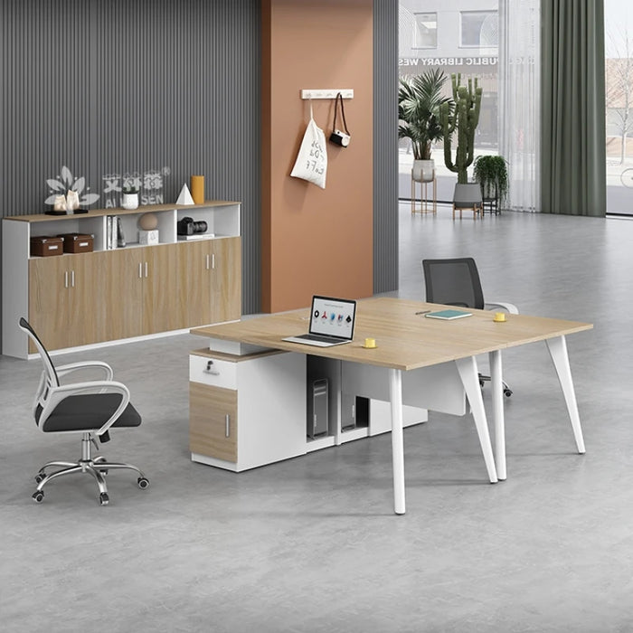 Single Commercial Office Desk Clerk Table Home Computer Office Desk Modern Simplicity Escritorio Ordenador Work Furniture QF50OD