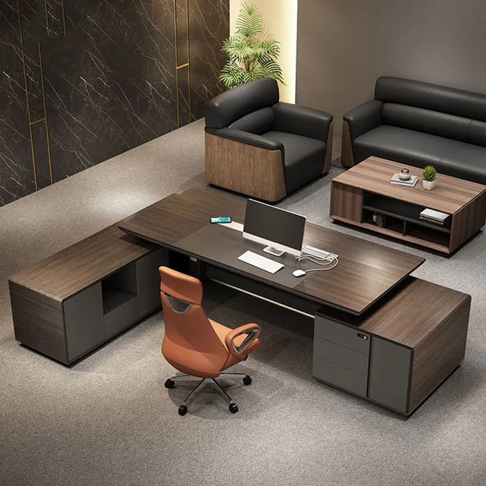 Modern Drawers Office Desks Executive Light Storage Writing Conference Gaming Desk Computer Biurka Komputerowe Office Supplies