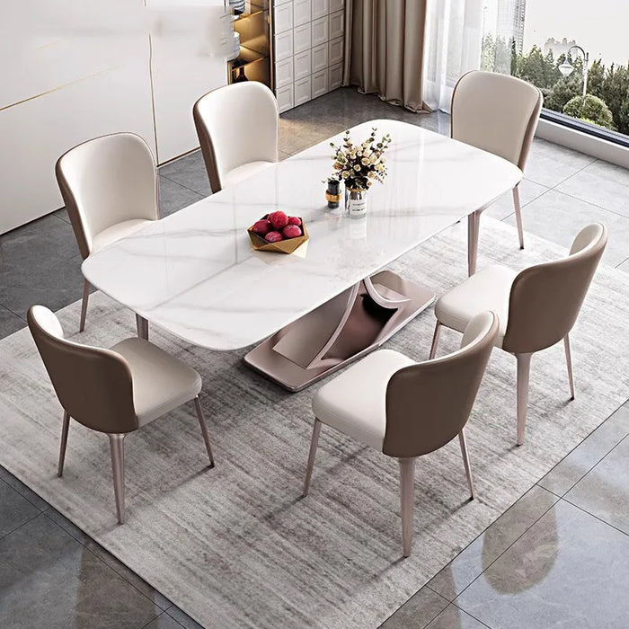 Square Hotel Dining Tables Luxury Living Room Nordic Modern Rustic Dressing Dining Tables Study Muebles De Cocina Furniture HDH