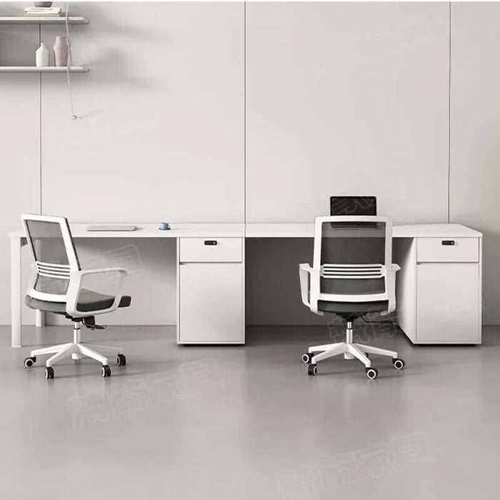 Standing Storage Office Desk Executive Drawers Modern Legs Computer Desks European Shelf Escritorios De Ordenador Furnitures