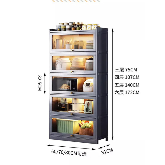 Kitchen Sideboard Microwave Shelf Console Living Room Entrance Luxury Kitchen Cabinets Multifunction Mobile Cucina Furniture