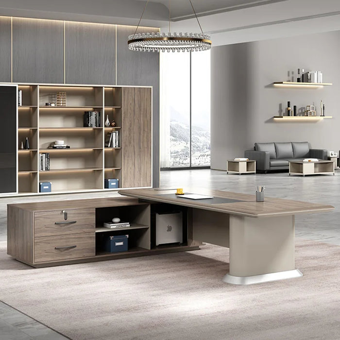 Writing Storage Office Desk Modern Luxury Executive Standing Office Desk Workbench Scrivanie Per Computer Home Furniture