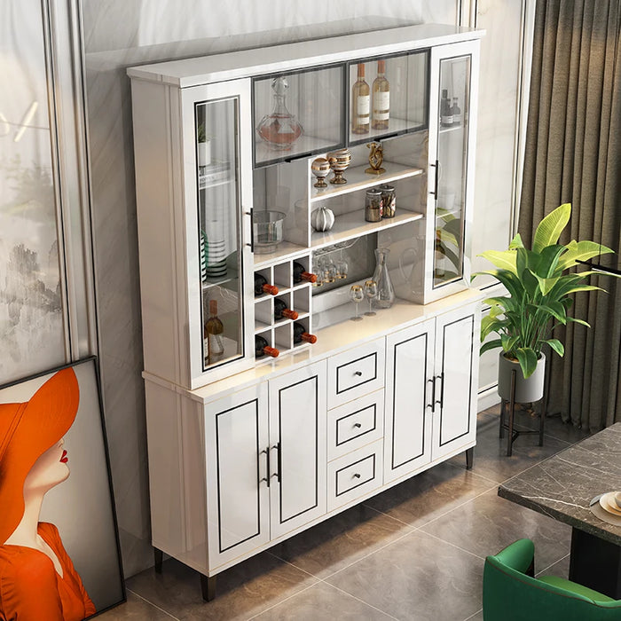 Light luxury dining side cabinet modern simple living room wine cabinet storage cabinet Kitchen cabinet tea cupboard against the