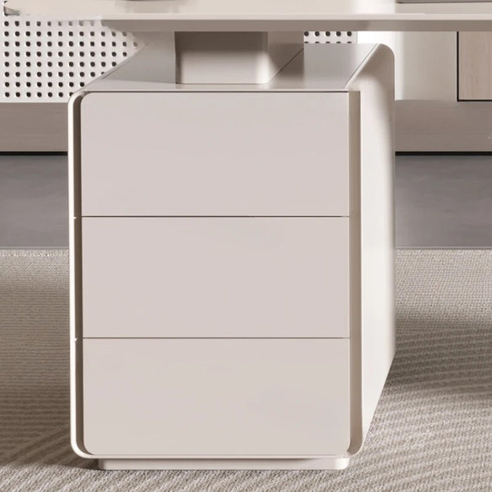 Italian study Office Desks Luxury Boss Simplicity Modern Write Office Desks Design Work Rangement Bureau Home Furniture QF50OD