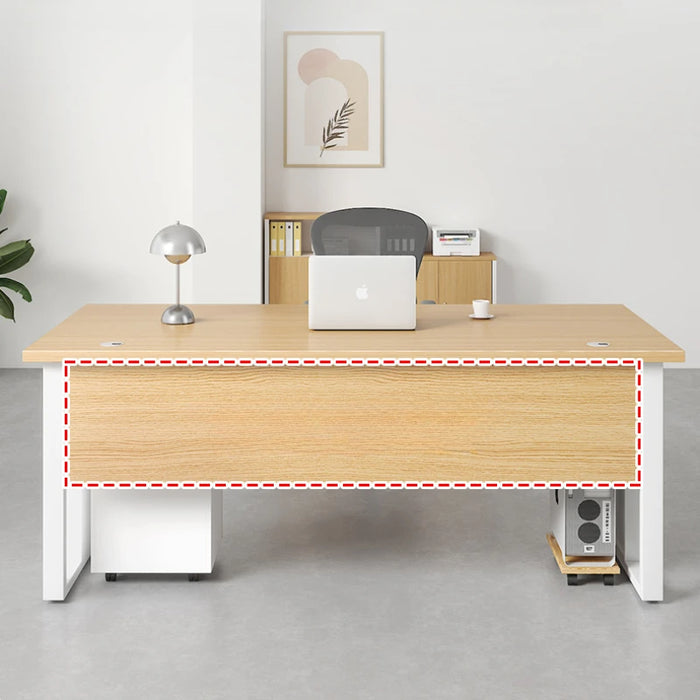 Aesthetic Wooden Office Desk Reception Modern Executive Standing Office Desk Computer Wooden Escritorio Oficina Furniture SR50OD