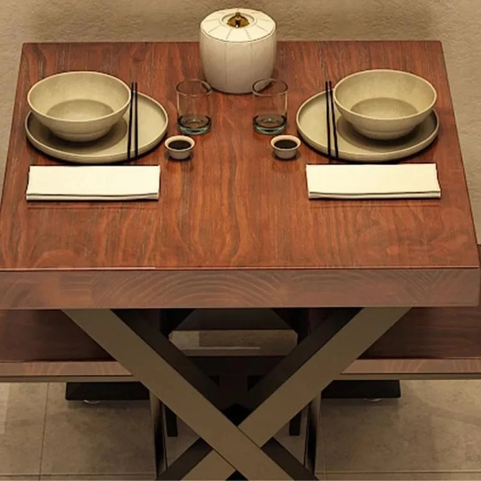 Design Minimalist Dining Table Rectangle Waterproof Luxury Modern Dining Table Nordic Relaxing Comedor Living Room Furniture