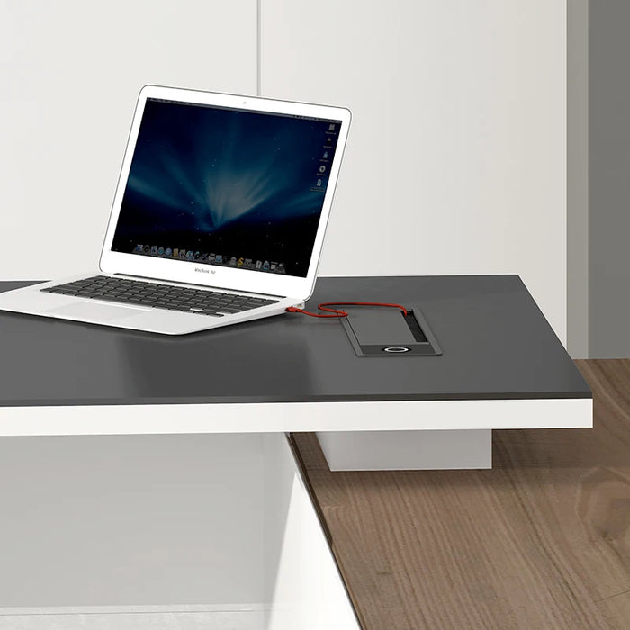 Modern Office Furniture Desk Wood L Shaped Boss Computer Table Drawer Managers Office Table Executive