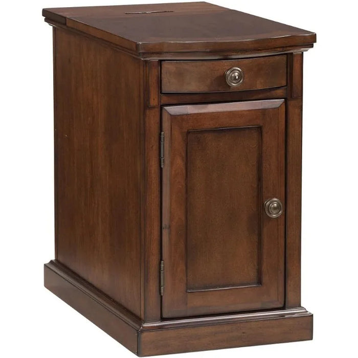 Harpan Traditional TV Stand Fits TVs up to 40", Adjustable Shelf and 2 Cabinets For Storage, W797-18, Brown，