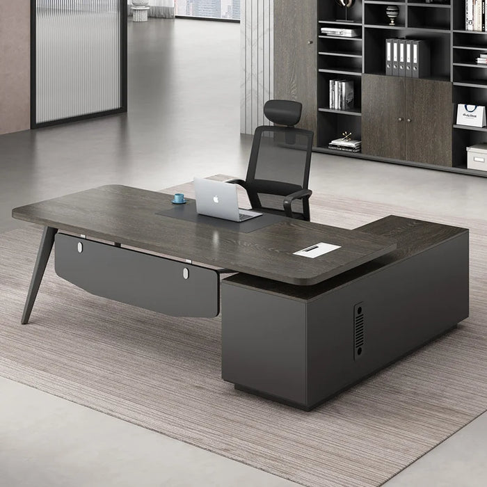 Folding Executive Desk Adjustable Conference Laptop Office Desktop Desk Modern L Shaped Escritorios De Ordenador Office Supplies