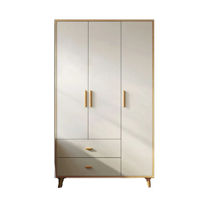 White Wood Wardrobe Storage Partition Organizer Bedroom Wardrobe Free Shipping Rangement Chambre Space Saving Furniture