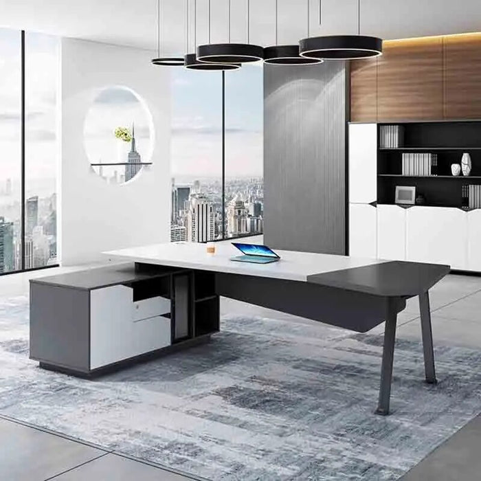 Modern Writing Office Desks Monitor Reception Keyboard Standing Office Desks Conference Luxury Scrivania Angolare Room Furniture