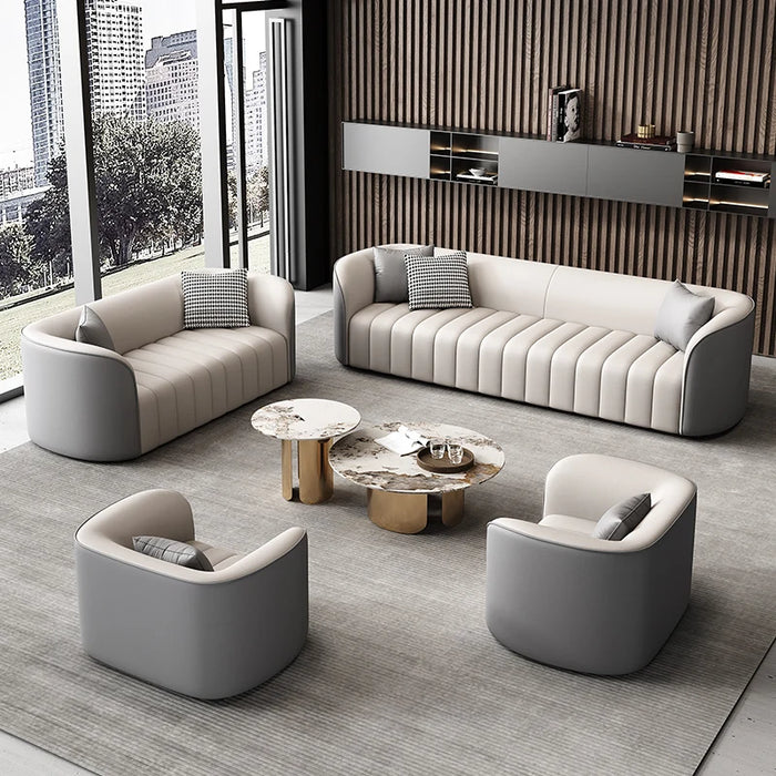 L Shape EuropeanTwo Seat Sofas Classic Floor Grande Living Room Sofa Waterproof Nordic Stylecanape Paresseux Bedroom Funiture