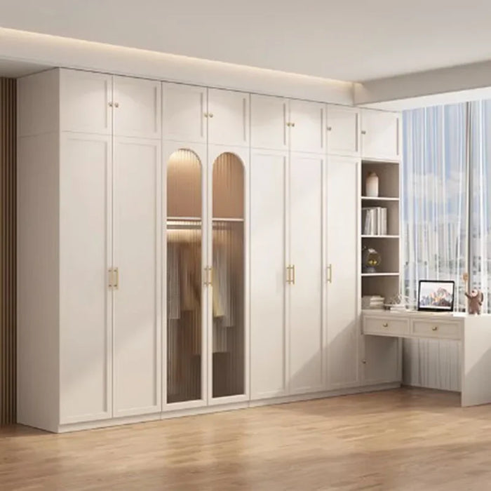 White Drawer Wardrobe Modern Organizer Nordic Compartments Clothes Girl Wardrobe Designer Minimalist Ropero Trendy Furniture