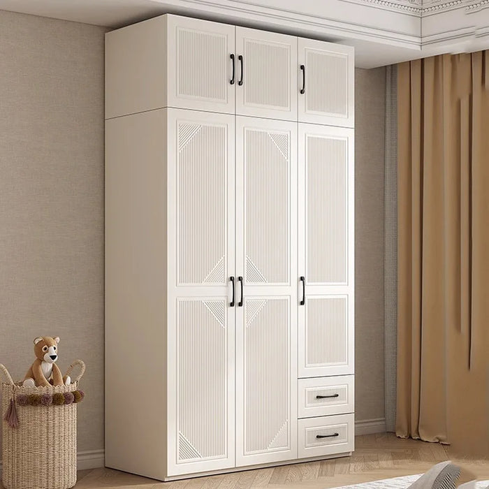 Wood Cupboard Wardrobe Baby Placard Chest Closet Armable Wardrobe Dressers Clothes Rack Guarda Roupa Living Room Cabinets