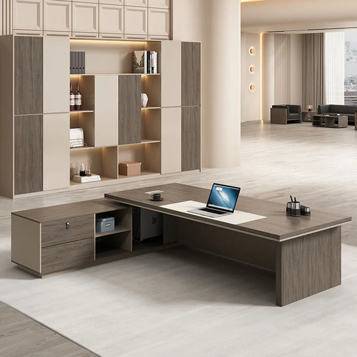 Computer Standing Office Desk Conference Study Executive Storage Monitor Office Desk Corner Scrivania Angolare Furniture HDH