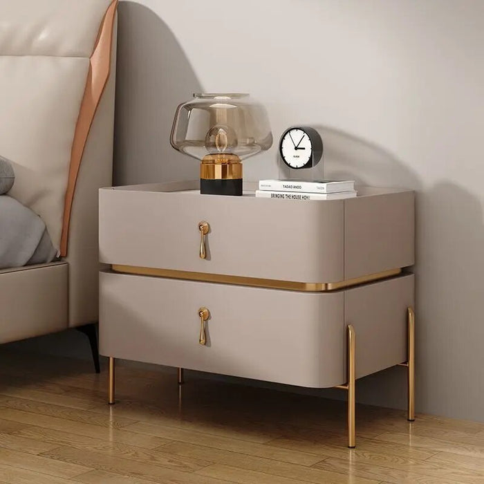 Nordic Dressers Nightstand Cabinets Bedroom Square Storage Drawers Salon Nightstand Modular Table De Chevet Modern Furniture