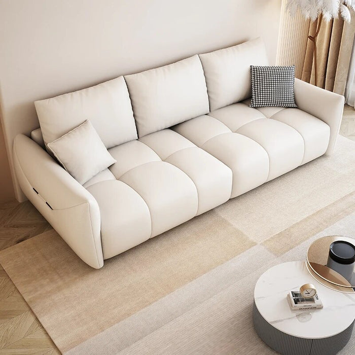 Modern Style Fabric Sectional Sofa Cum Bed Couch Living Room Sofas Set Home Furnture Luxury U Shaped Corner Sofa Set 7 Seater