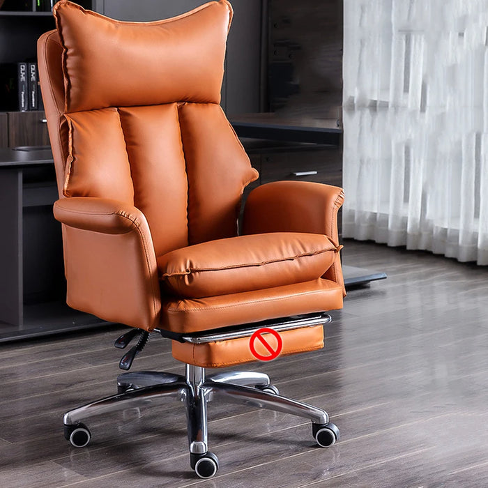 Luxury Ergonomic Office Chair Full Body Adjustable Fashion Recliner Recliner With Footrest Boss Cadeira Gamer Home Furniture