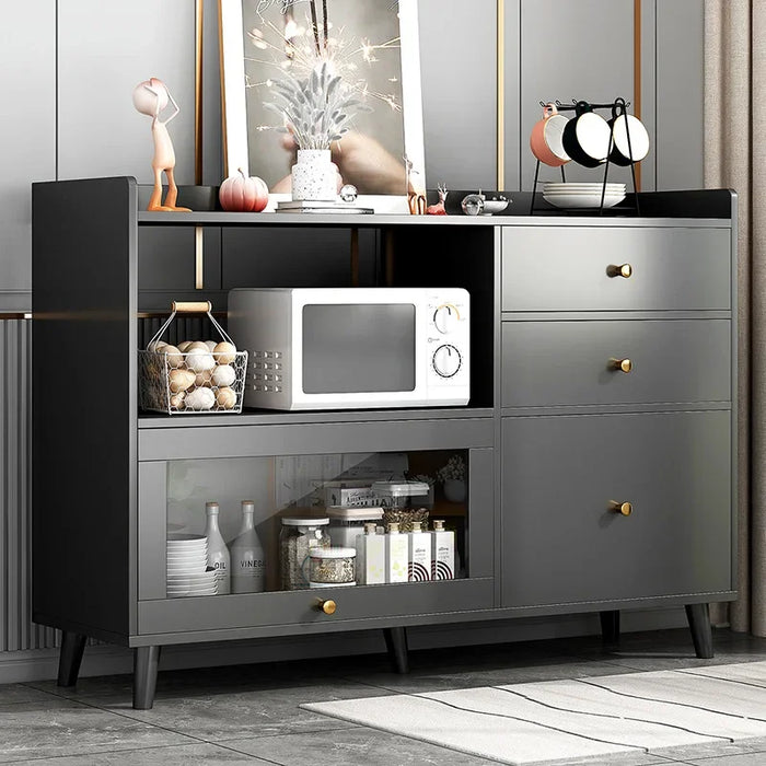 Kitchens Cabinets for Hallway 3 Drawer Frame Shoe Rock Minimalist Entrance Closet Sideboard Cabinet Buffet Console Meuble