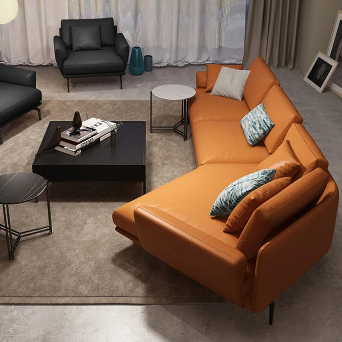 Modern Sectional Living Room Sofas Furniture Europe Luxury Living Room Sofas Beds Leather Confort Recliner Chaises House Stuff