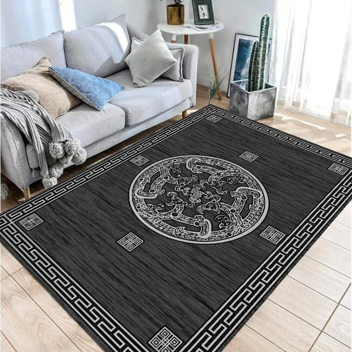 Chinese Style Living Room Carpet Luxury Study Sofa Coffee Table Rug Commercial Office Decoration Adult Bedroom Bedside Carpets