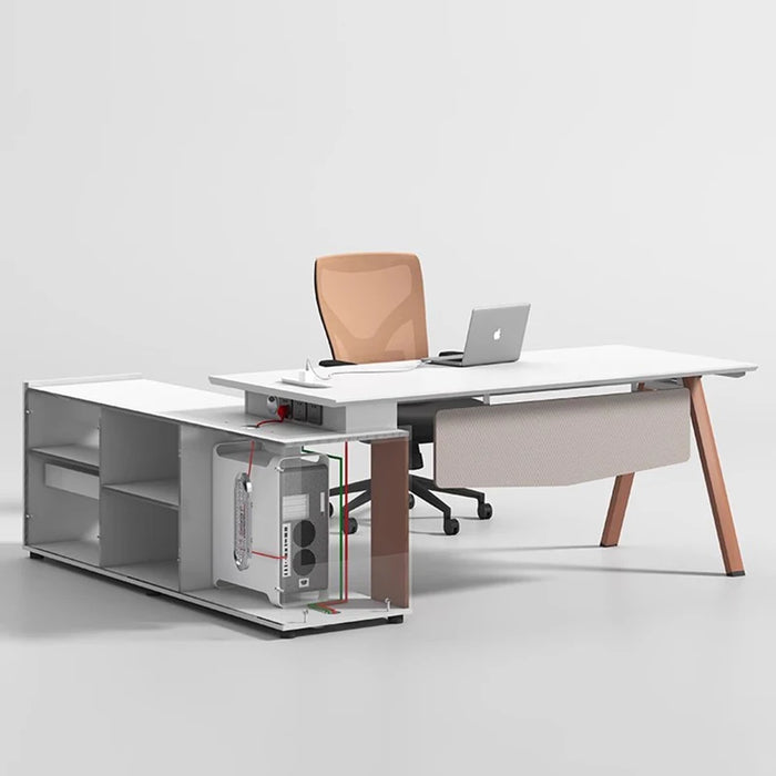 Drawers Luxury Office Desk Reception Writing Executive Desktop Office Desk Meeting Tabla Para Escritorio Modern Furniture