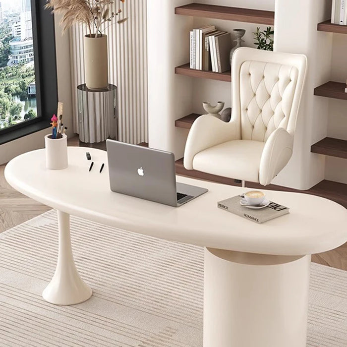 Laptop Conference Nail Table Study Modern Office Executive Vanity Office Desk Computer Writing Schreibtisch Sofaset Furniture