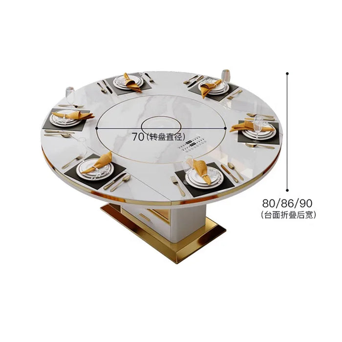 Luxury Kitchen Dining Tables Coffee Salon Modern Living Room Dining Tables Marble Desk Muebles Para El Hogar Home Furniture