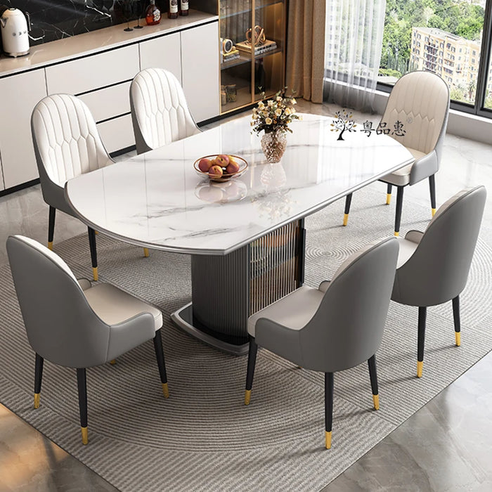 Center Kitchen Dining Table Console Side Stone Table Mid Century Modern Chairs Removable Mesa De Comedor Garden Furniture Sets
