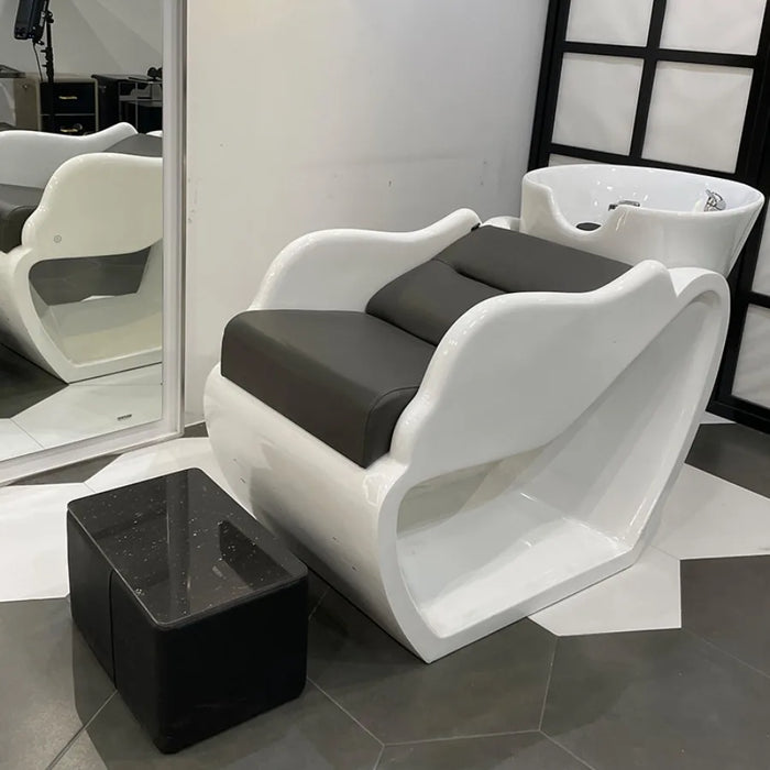 Hairdressing Shampoo Chair Wash Hair Salon Relaxing Shampoo Chair Basin Hairstylist Massage Mobile Relaxing Stoelensalon Chair