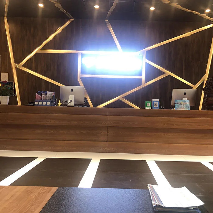 Banco Barbershop Reception Desk Stand Cashier Table Information Modern Reception Desk Podium Comptoir De Caisse Bar Furniture