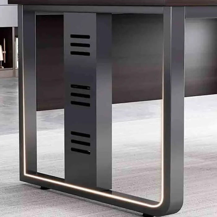 Computer Executive Office Desks Modern Writing Workbench Wooden Office Desks Standing Meeting Scrivania Ufficio Lavoro Furniture