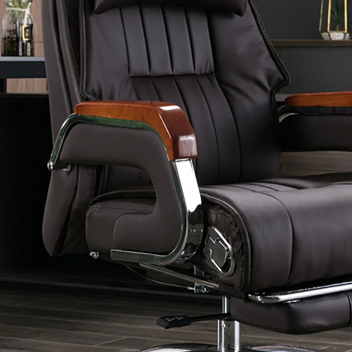 Swivel Ergonomic Desk Chair Computer Work Bedroom Office Salon Accent Chair Executive Leather Sedie Da Ufficio Furniture T50BY