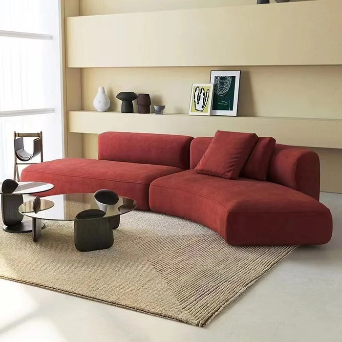 Bedroom Office Curved Sofa European Chaiselong Modern Sofa Cover Relaxing Gaming Office Convertible Living Room Furnitures Sets