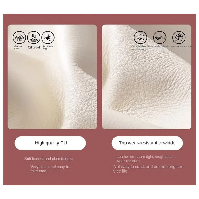 2023 New Computer Chair Pink Girls Office Home Soft Comfortable Ergonomic Sofa Chair Steel Foot Strap Rest High Quality Leather