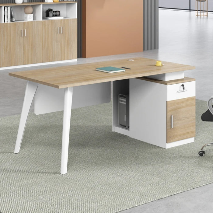 Single Commercial Office Desk Clerk Table Home Computer Office Desk Modern Simplicity Escritorio Ordenador Work Furniture QF50OD