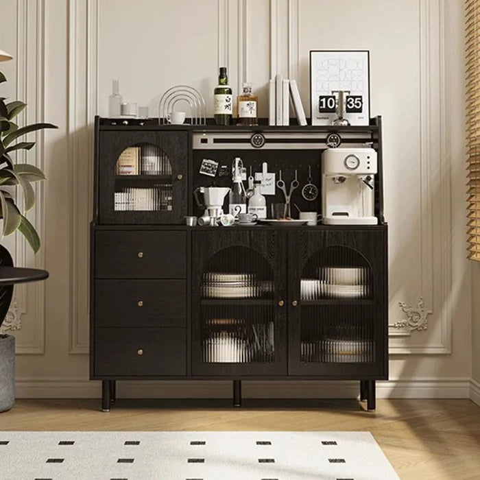 Nordic Luxury Doors Minimalist Sideboard Italian Hallway Laden Kitchen Wood Cabinet Shelf Free Shipping Muebles Home Furniture