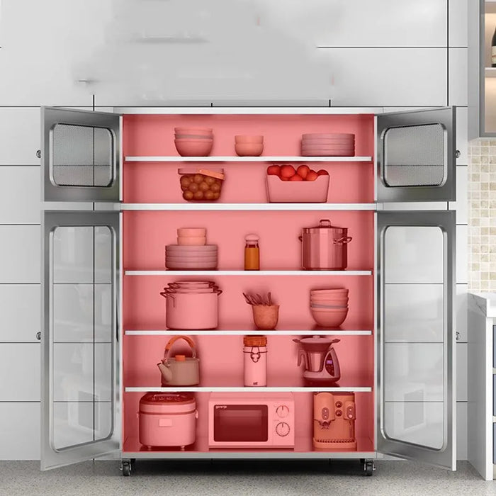 Chinese Display Sideboards Farmhouse Modern Shelves Modular Luxury Sideboards Storage Schuhe Schrank Stainless Furniture HDH