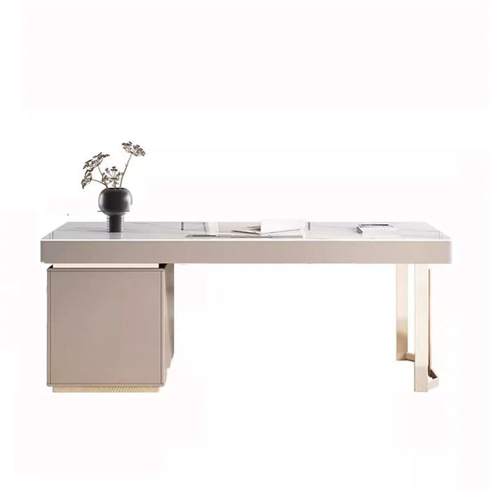 Free Shipping Office Desks Luxury Modern Drawers Conference Office Desks White European Scrivania Con Cassetti Home Furnitures