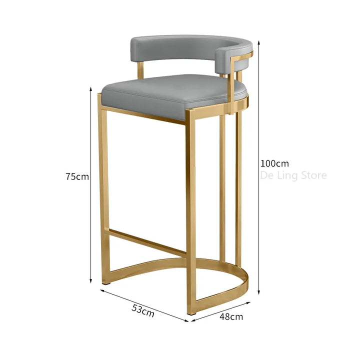 Bedroom Gaming Chair Dining Room Salon White Chair Luxury Floor Dinning Leather Muebles Para El Hogar Kitchen Furniture DC012