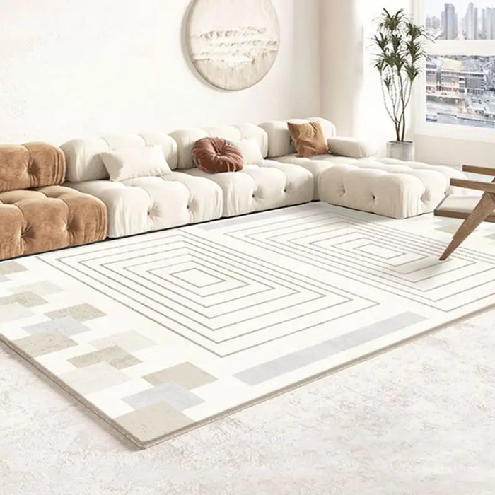 Thickened Imitation Cashmere Carpet Marble Living Room Doormat Bedroom Floor Mat Large Area Rugs Home Sofa Tea Table Mat