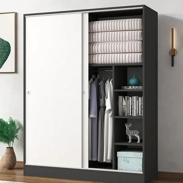 System Organizer Wardrobes Clothes Cabinet Door Storage Indoor Home Clother Cupboard Divider Room Rangement Home Furniture