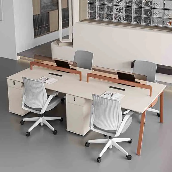 White Wooden Office Desks Working Boss Modern Studying Office Desks Executive Console Table Scrivania Cameretta Room Furnitures