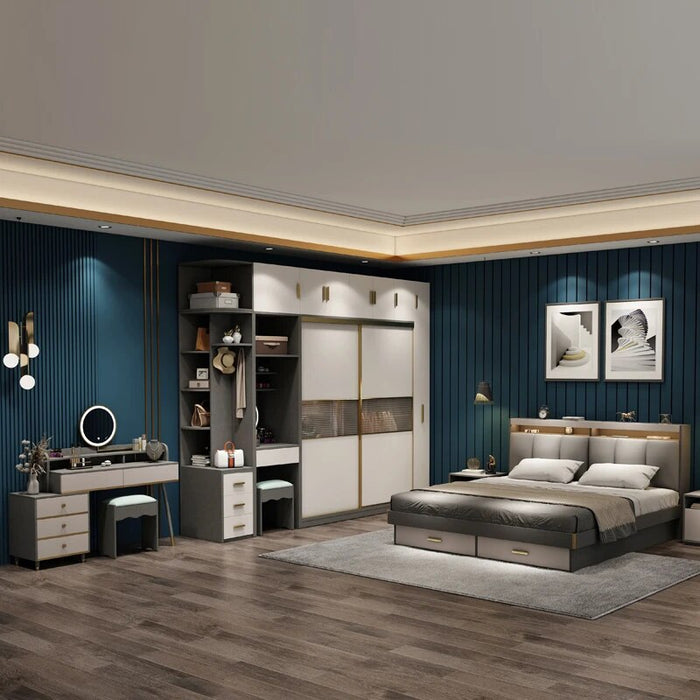 Modular Wardrobes Luxury Large Capacity Closet Mobile Display Clothing Rack Wardrobes Drawers Moveis Para Casa Salon Furniture
